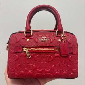 SOLD Coach mini rowan